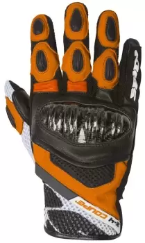 Spidi X-4 Coupe Gloves, black-orange, Size S, black-orange, Size S