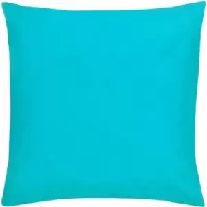 Furn Wrap Plain 100% UV & Water Resistant Outdoor Cushion Cover, Aqua, 43 x 43 Cm