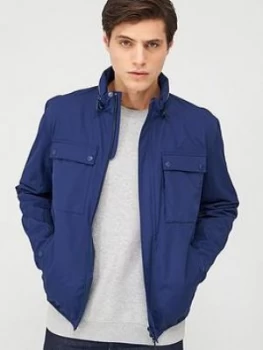 Barbour International Mile Waterproof Jacket - Regal Blue, Regal Blue, Size L, Men