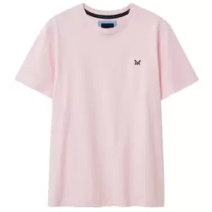 Crew Clothing Mens Classic Tee Classic Pink Large