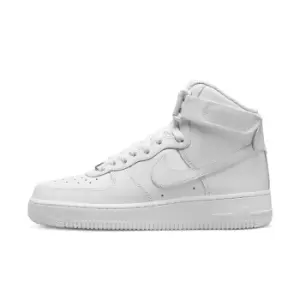 Nike Air Force 1 High Womens, White/White-White-White, size: 4, Female, Trainers, DD9624-100