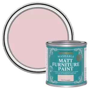 Rust-Oleum Pink Champagne Matt Furniture Paint, 125Ml