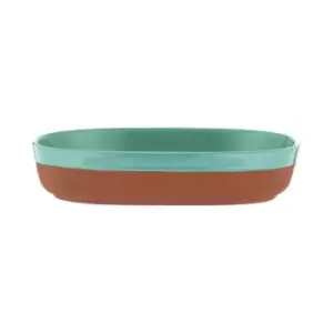 Typhoon World Food 28X18Cm Oval Dish - Aqua