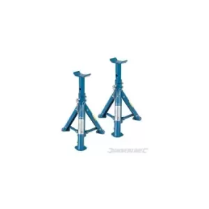 2 TON 2T TONNE FOLDING AXLE STAND STANDS LIFETIME WARRANTY 676260 - Silverline