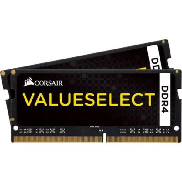 Corsair Value Select Laptop RAM kit DDR4 16GB 2 x 8GB 2133 MHz 260-pin SO-DIMM CL15-15-15-36 CMSO16GX4M2A2133C15