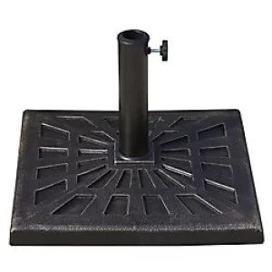 OutSunny Umbrella Base 15000g Resin 47 x 47 x 32 cm