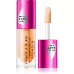 Makeup Revolution Glaze lip oil shade Getaway Terracotta 4,6 ml