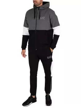 Logo Zip Hoodie Tracksuit