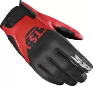 Spidi CTS-1 K3 Motorcycle Gloves, black-red, Size L, black-red, Size L