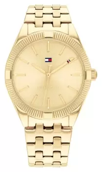 Tommy Hilfiger 1782550 Womens Rachel Gold Dial Gold Watch