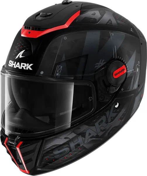 Shark Spartan RS Stingrey Mat Black Anthracite Red KAR Full Face Helmet M