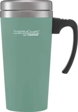 Thermos ThermoCafe Soft Touch Travel Mug 420ml Duck Egg