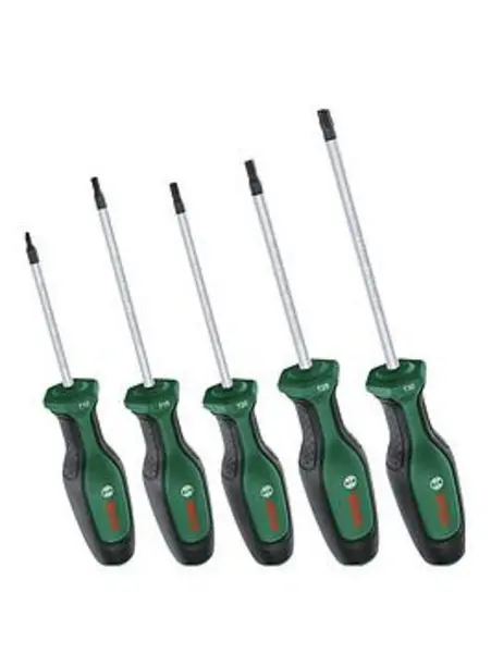 Bosch 5 Piece Torx Screwdriver Set