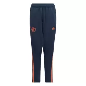 adidas Manchester United Condivo 22 Training Tracksuit Bo - Blue