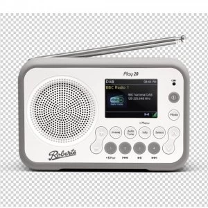 PLAY20-WT Play 20 DAB+ & FM Portable Radio - White