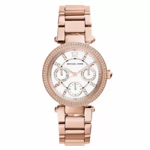 Michael Kors Mini Parker Rose Gold Tone Bracelet Watch