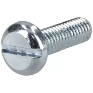 R-TECH 337026 Slotted Pan Head Machine Screws BZP M5 16mm - Pack O...