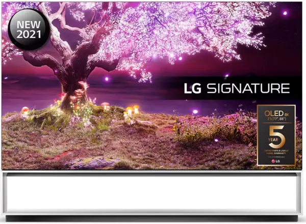 LG 88" OLED88Z19 Smart Ultra HD HDR 8K OLED TV