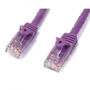 StarTech.com 3ft Purple Gigabit Snagless RJ45 UTP Cat6 Patch Cable