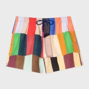 Paul Smith Men Swim Short Overlap Chk