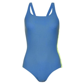 adidas Womens Sh3. Ro Tapered Swimsuit - Blue