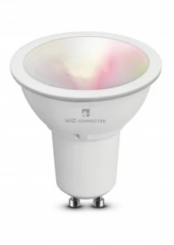 4Lite WiZ Connected SMART LED WiFi GU10 Bulb White & Colours - 4L1-8040