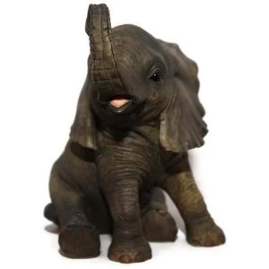 Elephant Out of Africa Figurine By Lesser & Pavey