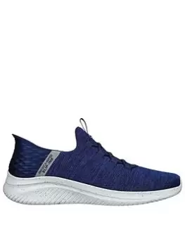 Skechers Ultra Flex 3.0 - Right Away Trainer, Navy, Size 7, Men