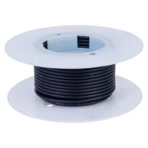 PJP 9012/spool/10N Black 3.8mm Double Jacket Flexible PVC Wire 10M...