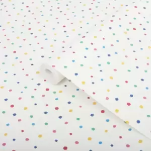 Joules Multicolour Spot Smooth Wallpaper