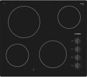 Bosch PKE611CA1E 4 Zone Electric Ceramic Hob