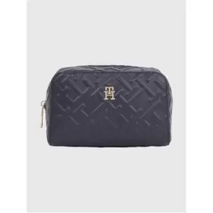 Tommy Hilfiger Iconic Tommy Washbag Mono - Blue