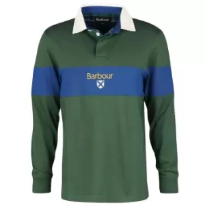 Barbour Mens Churchill Rugby Top Sycamore XXL