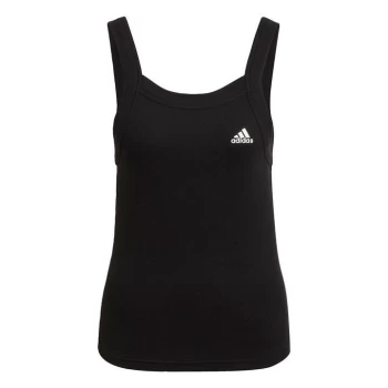 adidas Essentials Yoga Rib Tank Top Womens - Black