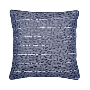 Helena Springfield Cosmos/Viva Breakfast Cushion 45cm x 45cm, Navy