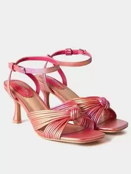 Joe Browns Sunset In Bali Strappy Shoes Pink Multi, Pink, Size 6, Women