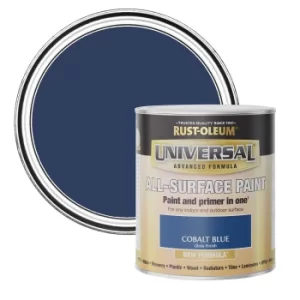 Rust-Oleum Universal Paint Gloss Cobalt Blue 750ml