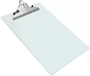 Rapesco Heavy Duty Frosted Transparent Clipboard Clear