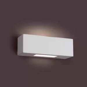 Cheras 1 Light Indoor Wall Light White Plaster, G9