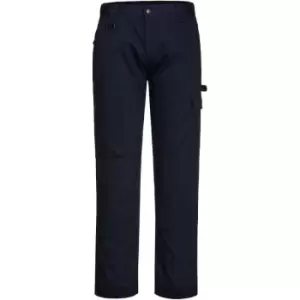 Portwest Mens Super Work Trousers (42R) (Navy) - Navy