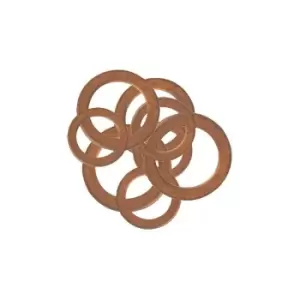 Wot-nots - Copper Washers - Assorted Large - Pack Of 9 - PWN263