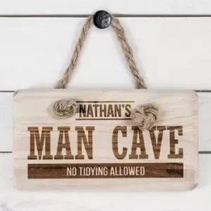 Personalised Man Cave Sign