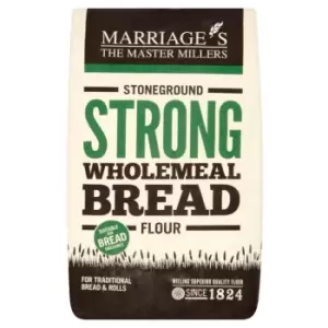 W & H Marriage Marriage's Strong Stoneground Wholemeal Flour