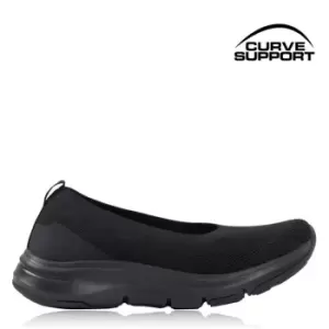 Slazenger Curve Support Ballerinas Ladies - Black