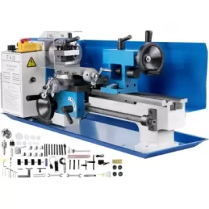 VEVOR Mini Metal Lathe 400W Metal Lathe 7x12" Variable Speeds 50 to 2500PRM Metal Lathe Machine for Mini Precision Parts Processing Sample Processing