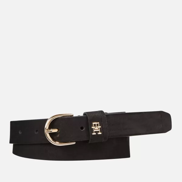 Tommy Hilfiger Nubuck Leather Belt - 70cm