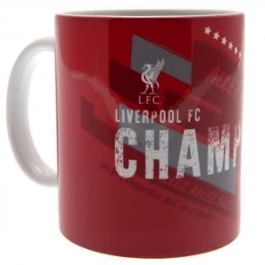 Liverpool FC Champions Of Europe Mug