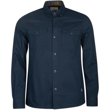 Barbour Essential Twill Shirt - Navy NY91