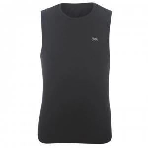 Lonsdale Sleeveless Small Logo Tee Shirt Mens - Black