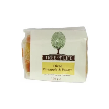 Papaya & Pineapple - Mixed - 125g x 6 - 88625 - Tree Of Life